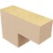 Ekena Millwork 2"W x 6"D x 4"H Classic Chapel Hill Rough Cedar Woodgrain TimberThane Corbel, Primed Tan CORUR02X06X04CHPRCPR - alternate 4